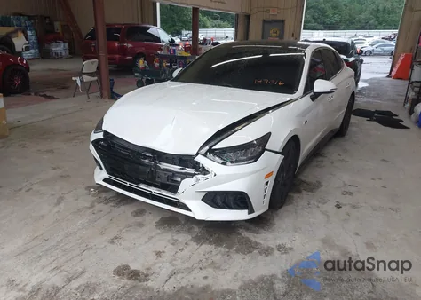 2022 Hyundai Sonata N Line Night Edition from USA, damaged, VIN 5NPEK4JCXNH147016